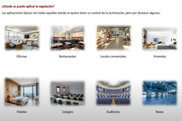 SOLUCIONES DE REGULACIÓN LED PARA VIVIENDAS, RESTAURACIÓN, OFICINAS, COLEGIOS Y HOTELES